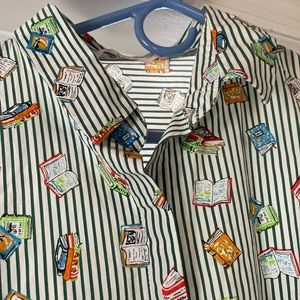 Zara oversized shirt short sleeve size large